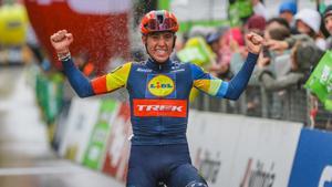Juanpe López, nuevo líder del Tour de los Alpes