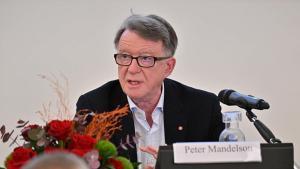 Archivo - El exembajador británico en Estados Unidos Peter Mandelson