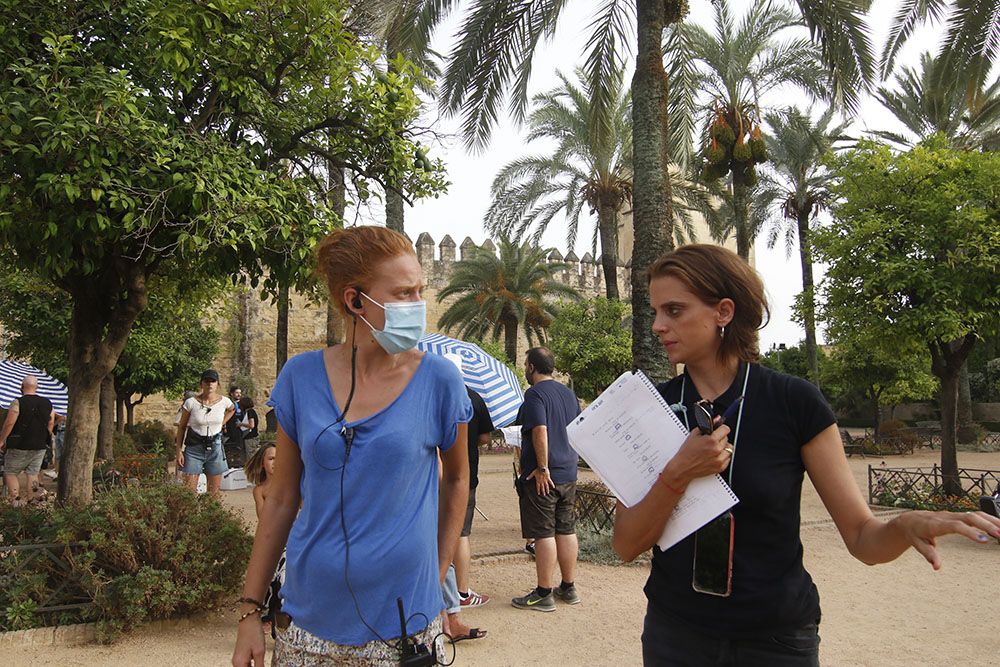 Macarena Gómez rueda en Córdoba