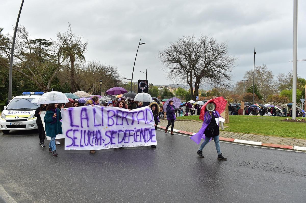 Manifestación en Plasencia