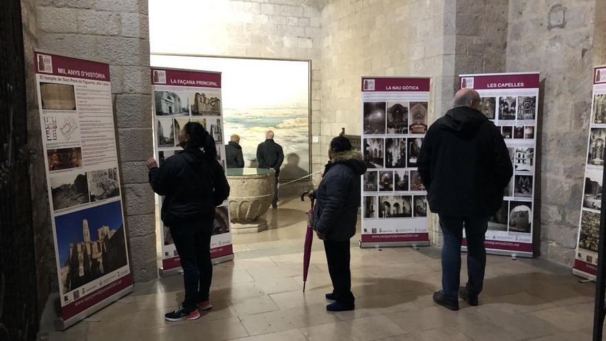 L&#039;Església de Sant Pere de Figueres presenta l&#039;escultura del Mil·lenari