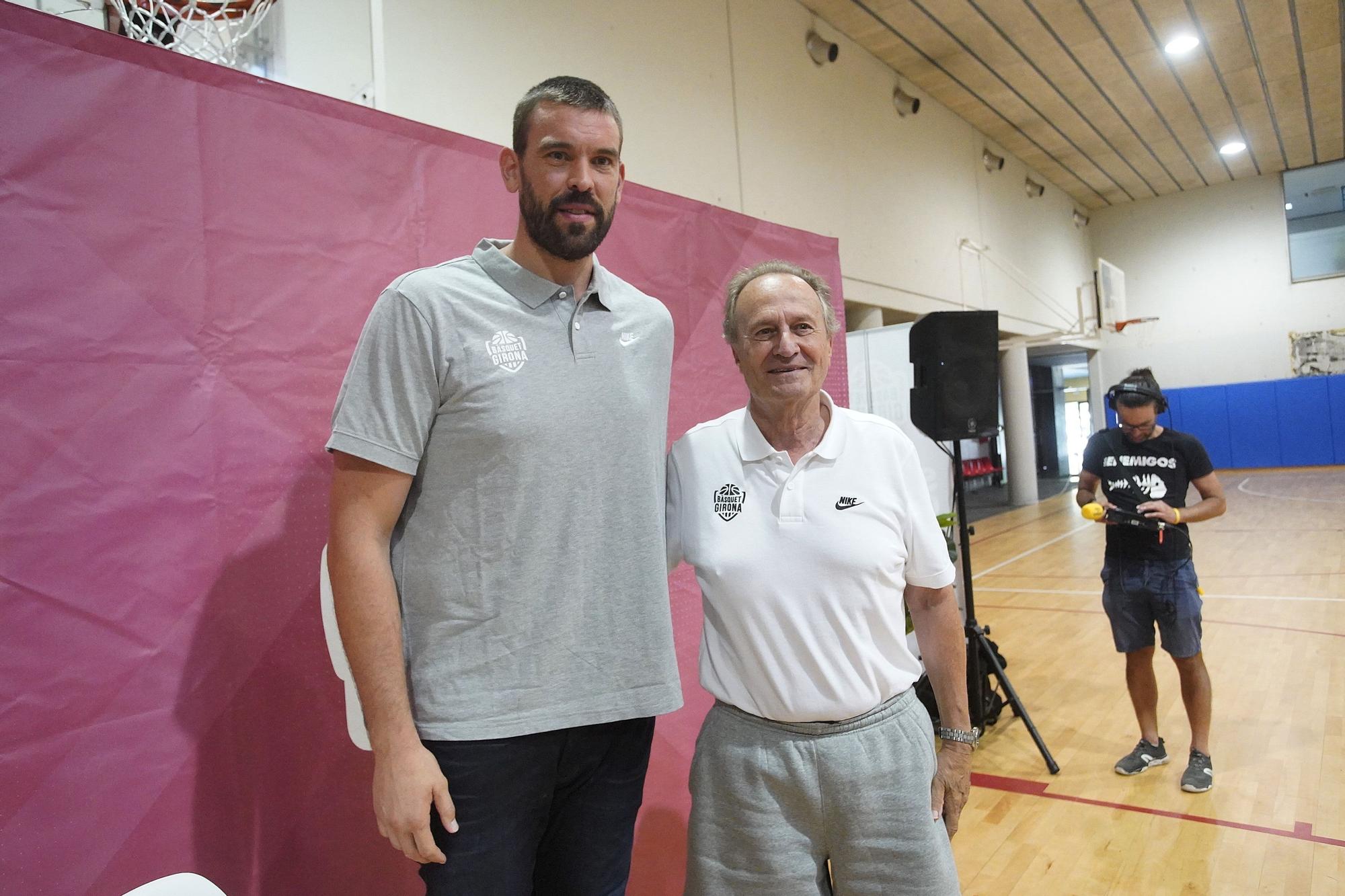 Presentació d'Aíto García Reneses com a nou entrenador del Bàsquet Girona