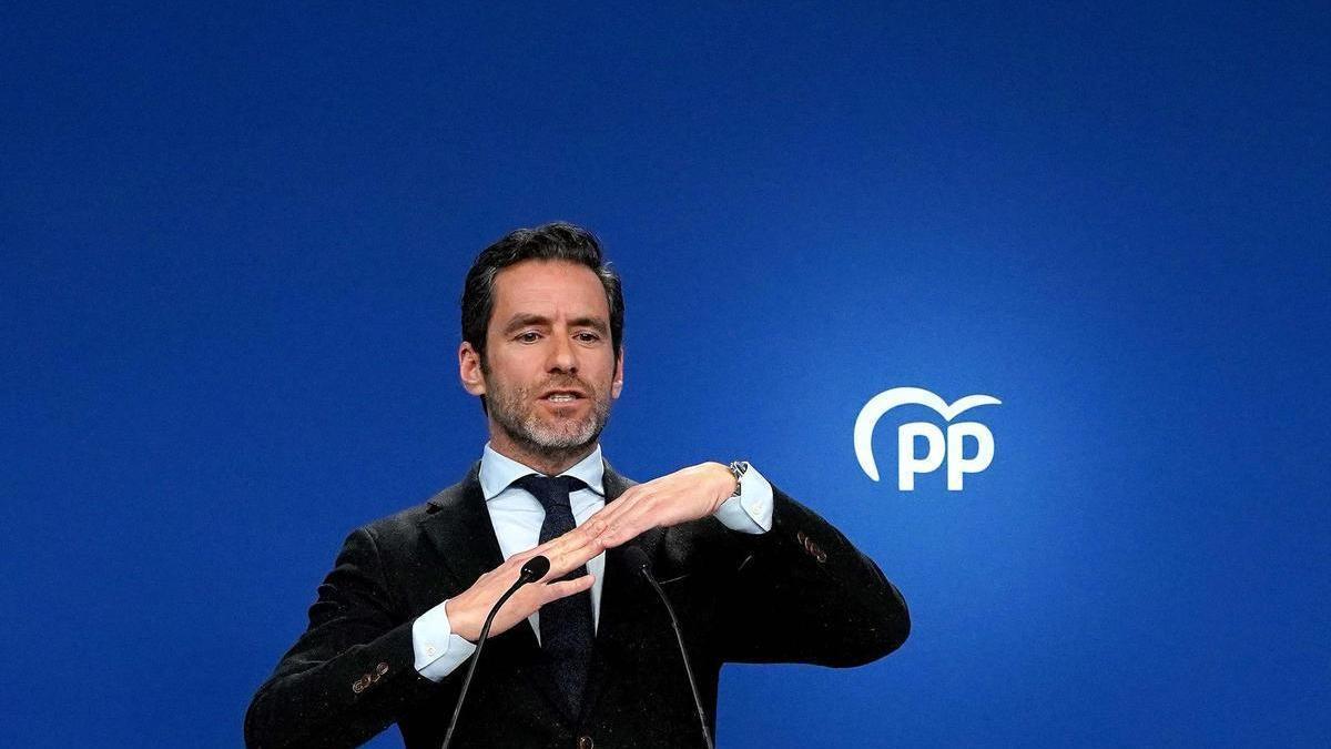 El PP deja claro que si no se acepta su propuesta de reforma no habrá renovación del CGPJ