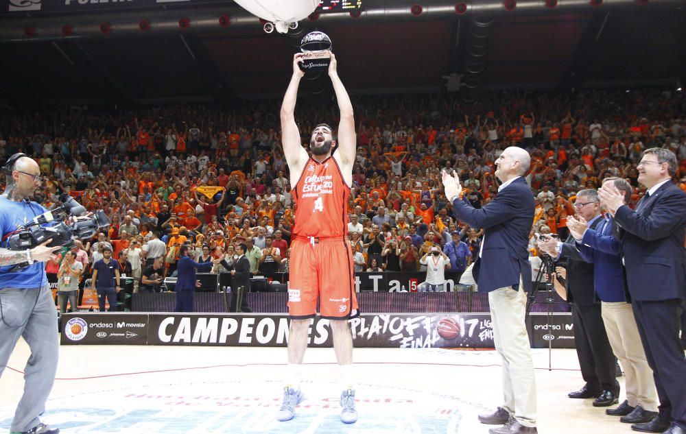 Así ha sido la celebración del Valencia Basket