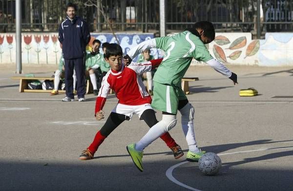 FÚTBOL SALA: La Almozara CP-Josefa Amar y Borbo (serie primera benjamín) / La Almozara-Recarte y Ornat (primera alevín)  / Santo Domingo-Hermanos (serie segundo alevín)