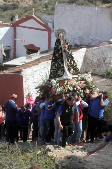 Subida de la Virgen de la Soledad al Calvario