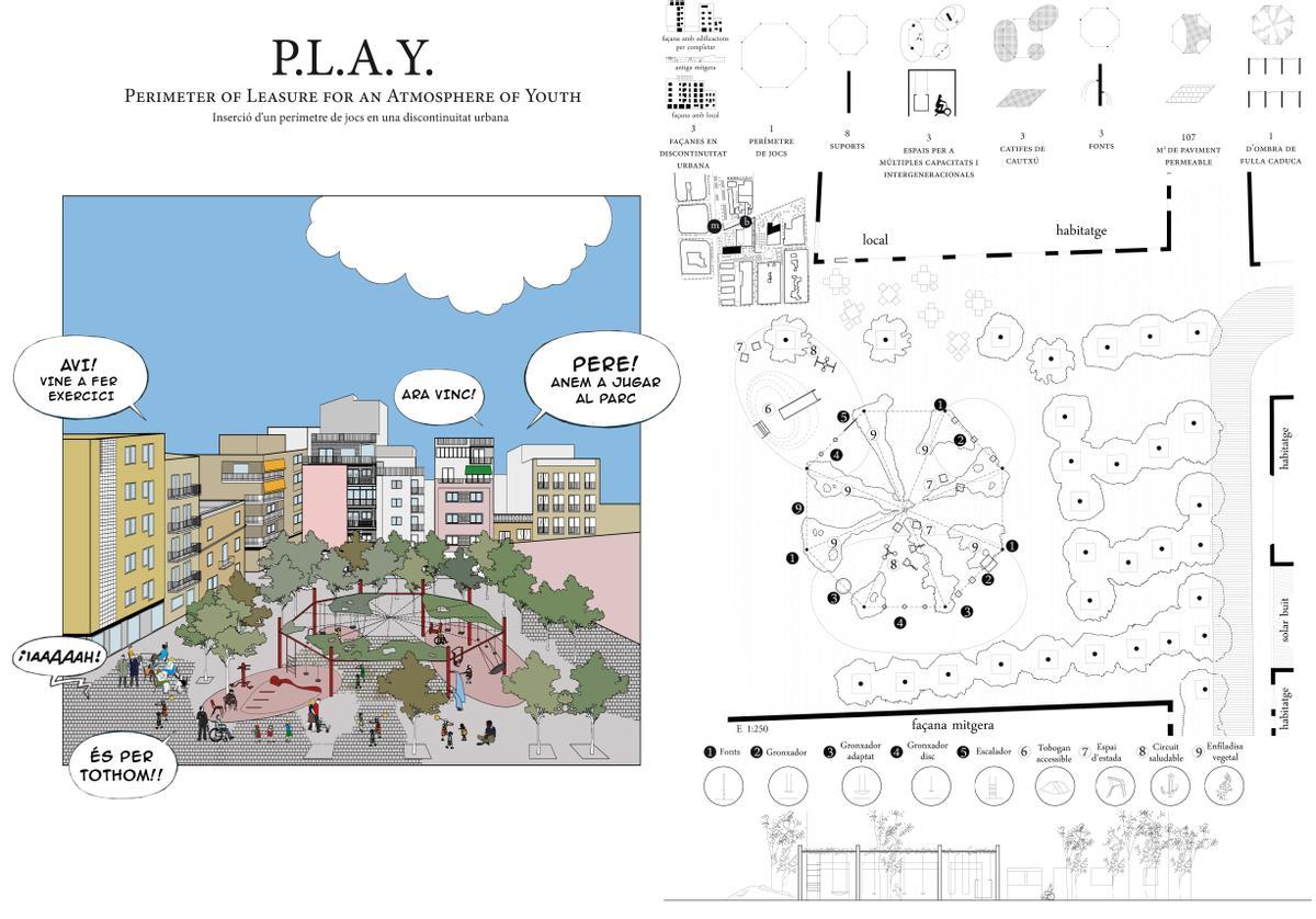 El proyecto de área infantil que lleva por nombre P.L.A.Y..