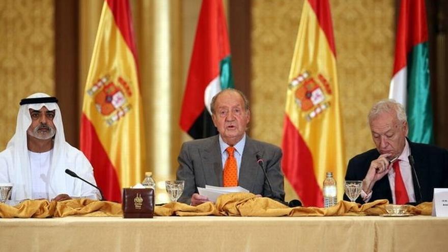 El Rey defiende en los Emiratos Árabes que la economía española crece y crea empleo