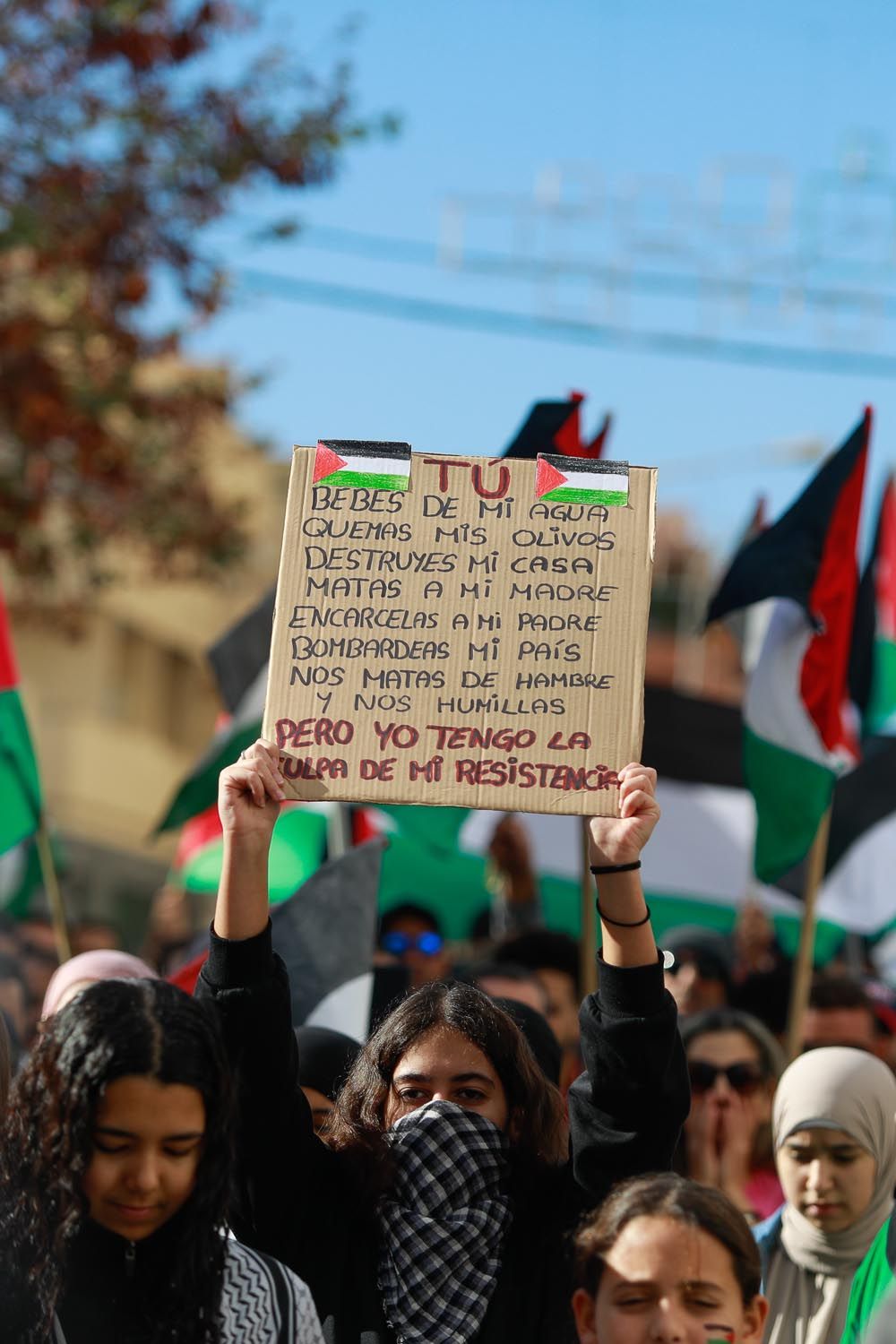 Todas las imágenes de la manifestación por Palestina en Ibiza