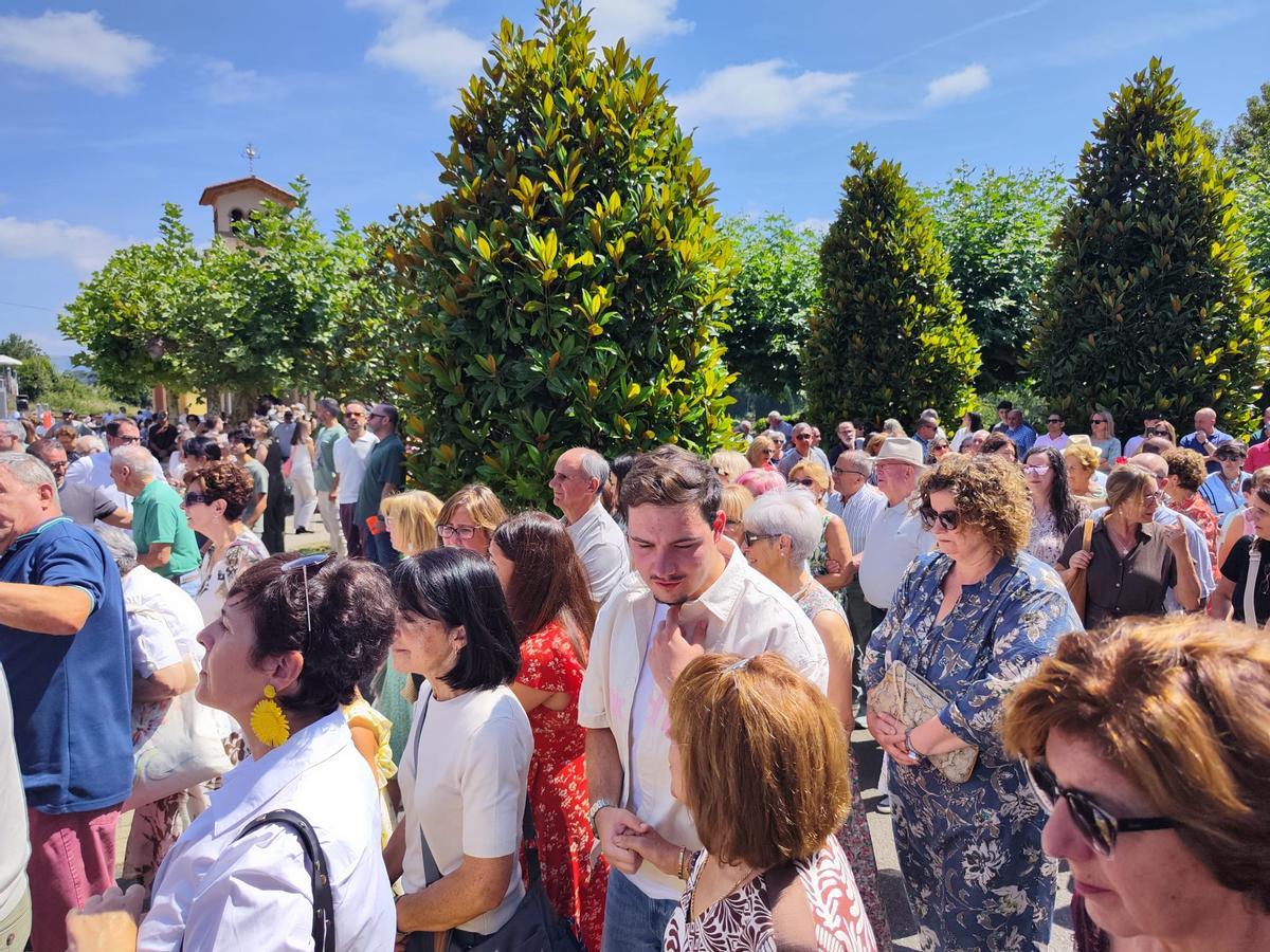 La procesión de Nuestra Señora de la Salud de Lieres, en imágenes