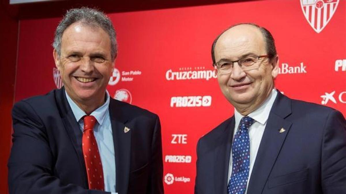 Caparrós como director de fútbol del Sevilla FC