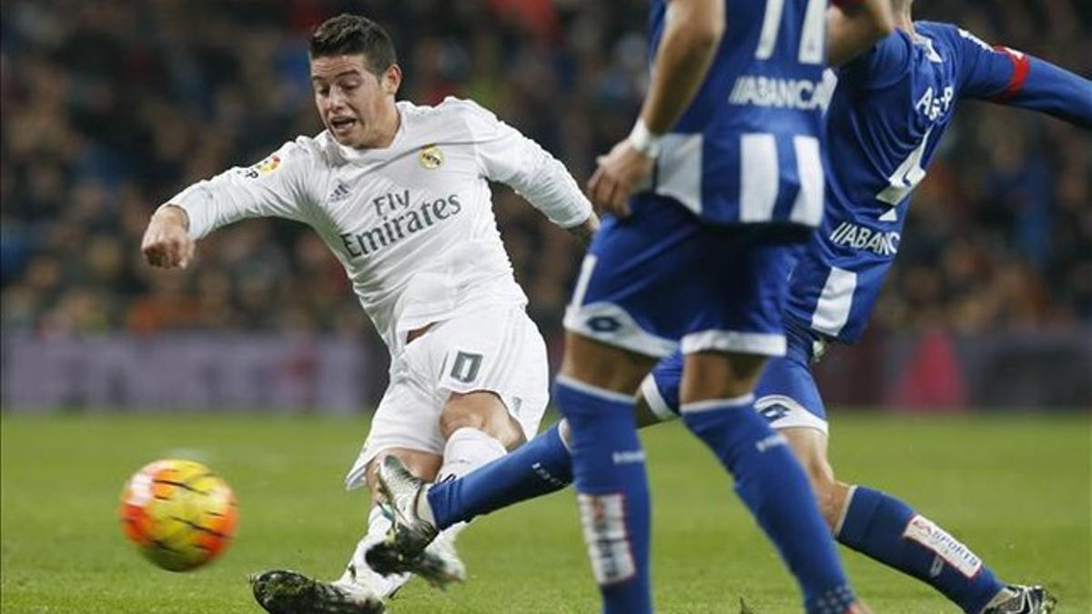 James Rodríguez será titular frente al Betis