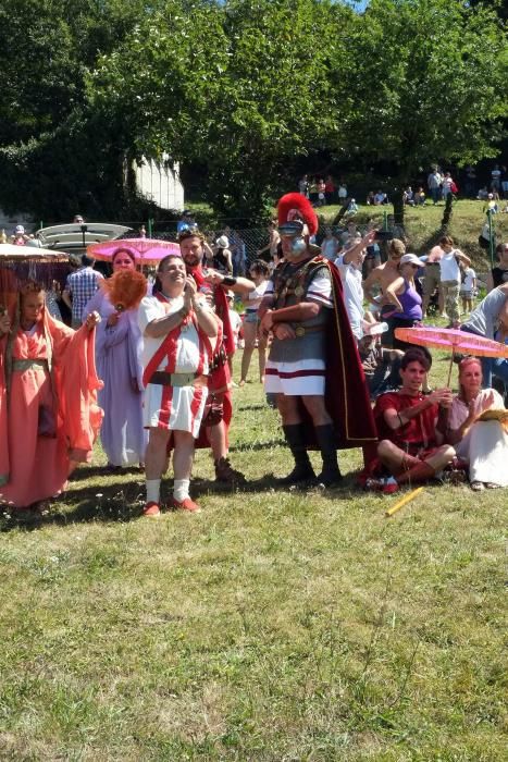 Batalla en la fiesta Astur romana en Carabanzo