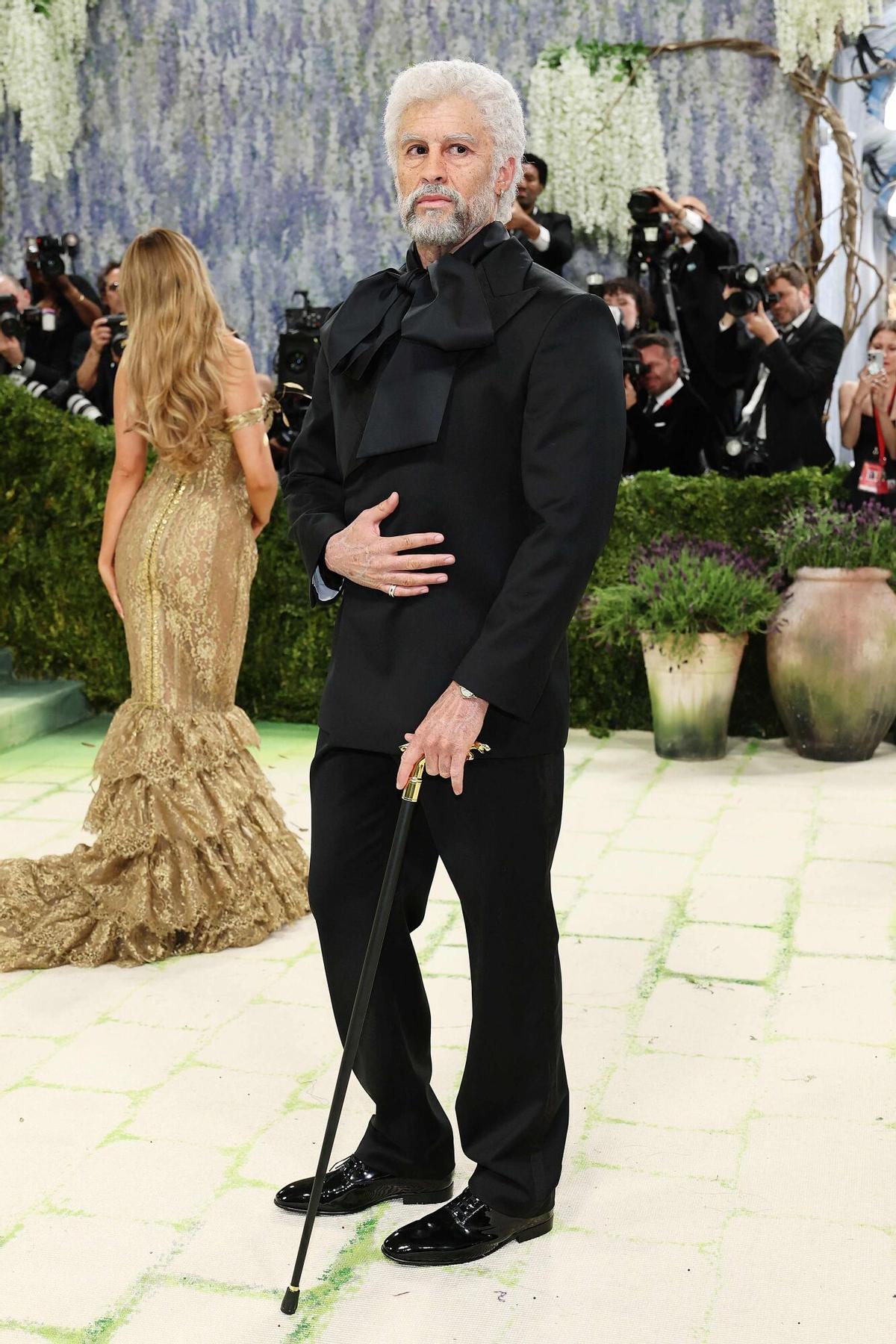 Bad Bunny, en la Met Gala 2026 celebrada anoche en el Metropolitan Museum of Art de Nueva York.