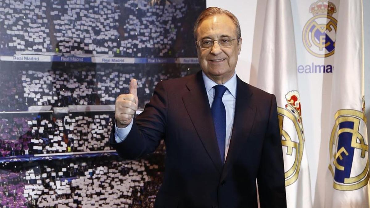 Florentino Pérez es el actual presidente del Real Madrid