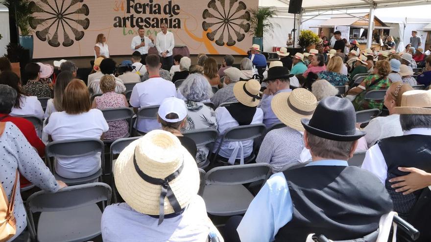 Las personas mayores dependientes visitaron la Feria de Artesanía de Lanzarote