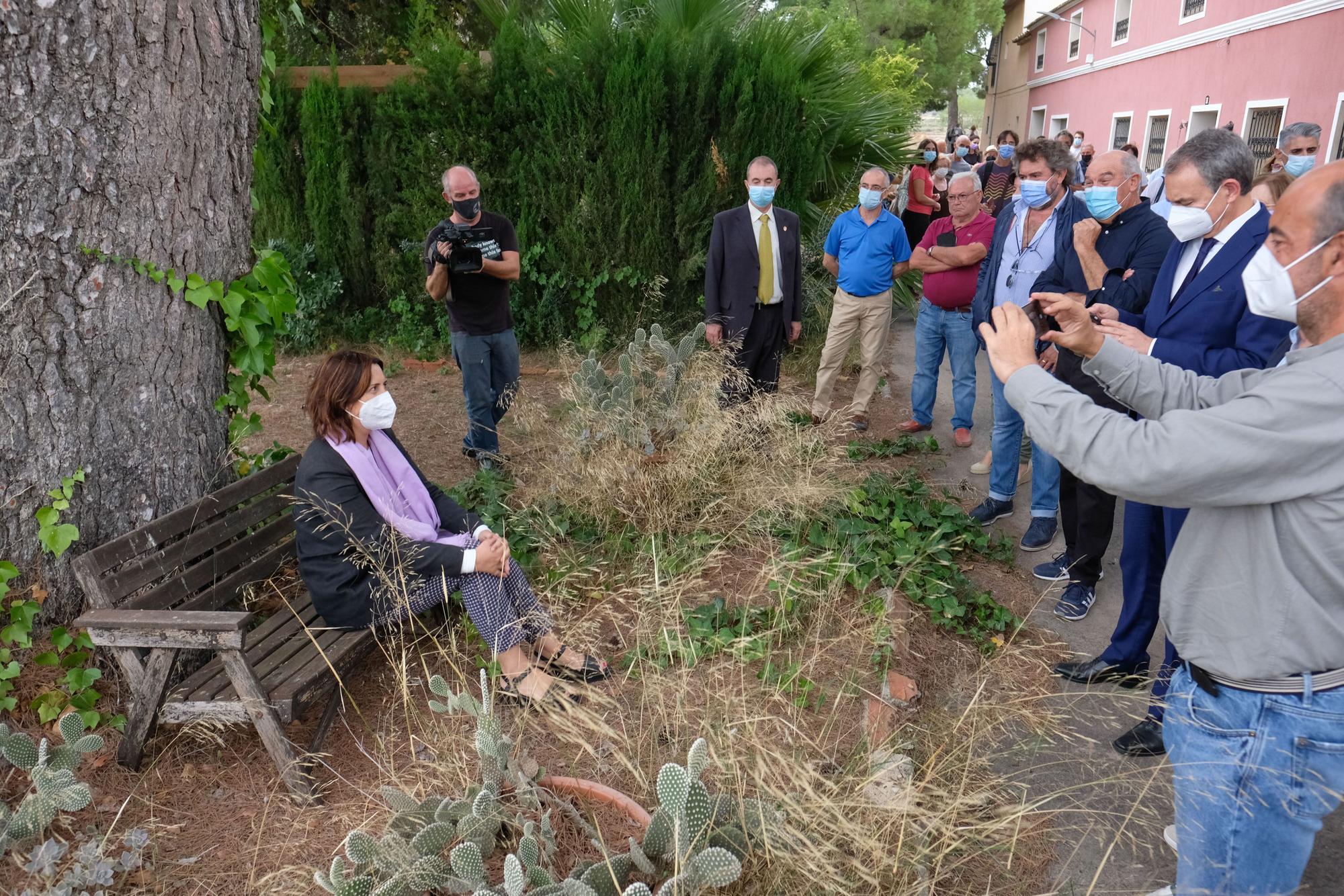 Visita del expresidente Jose Luis Rodríguez Zapatero al Fondó de Monóvar, última sede del gobierno Republicano