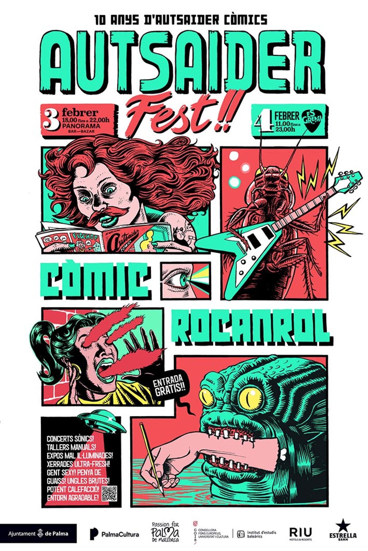 Póster del Autsaider Fest