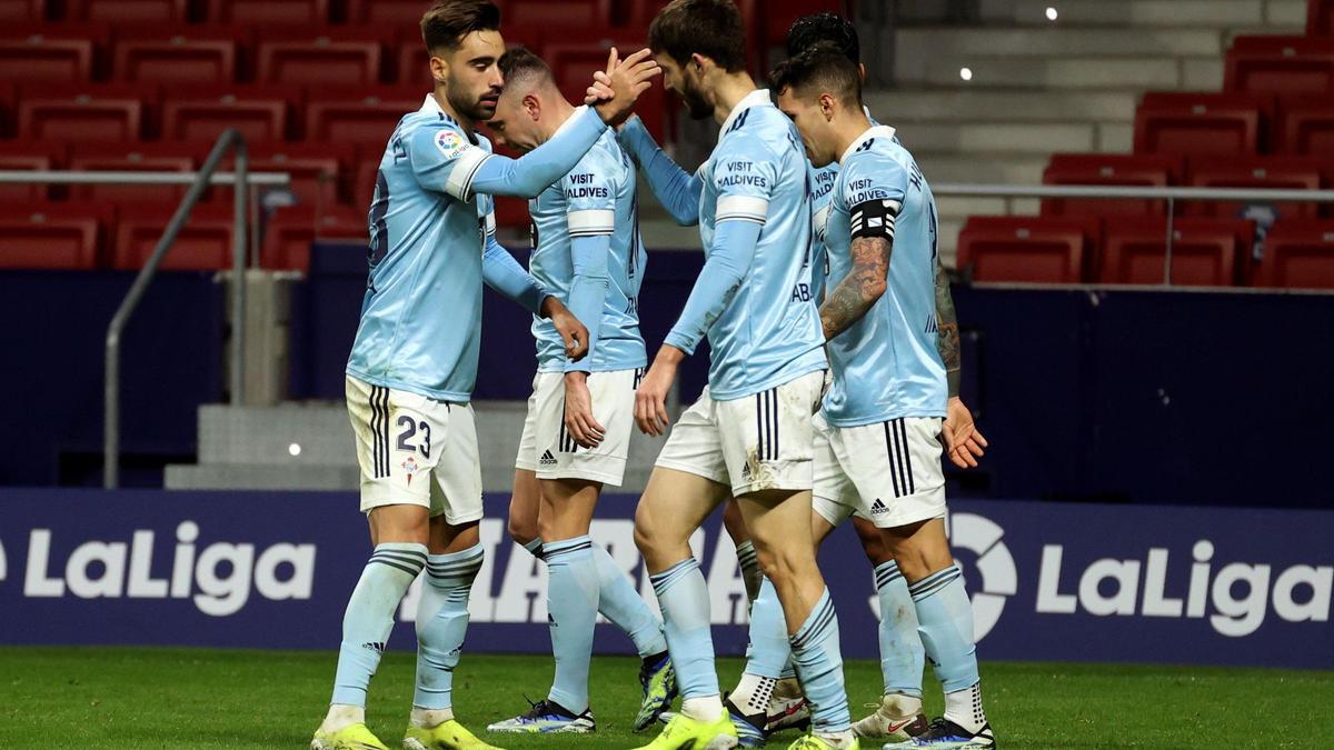 Las fotos del Atlético de Madrid - Celta en el Metropolitano