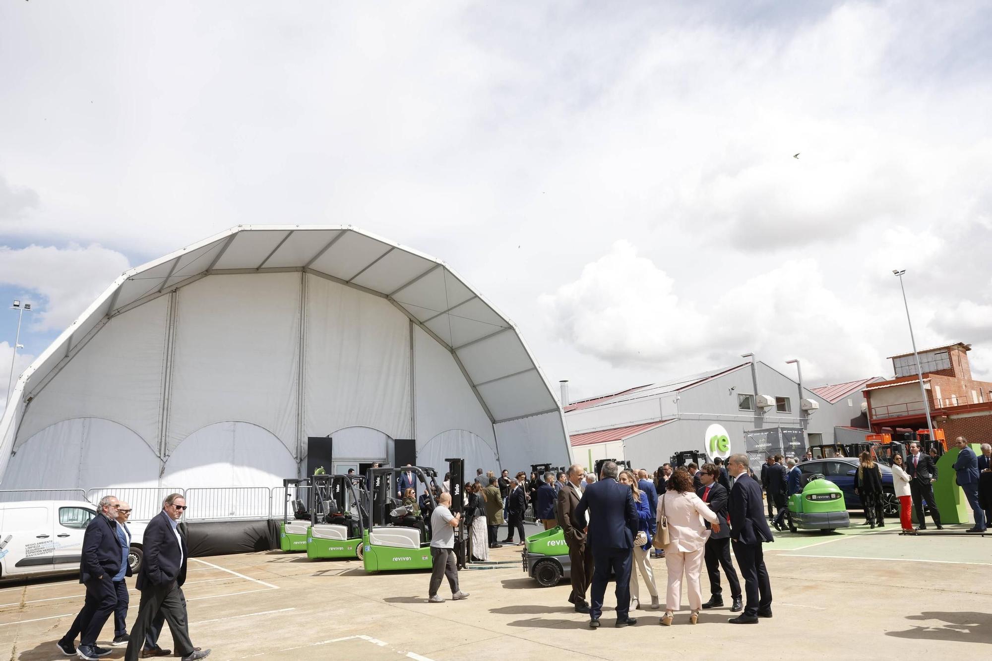 EN IMÁGENES: Así fue la presentación de la fábrica de GAM en León