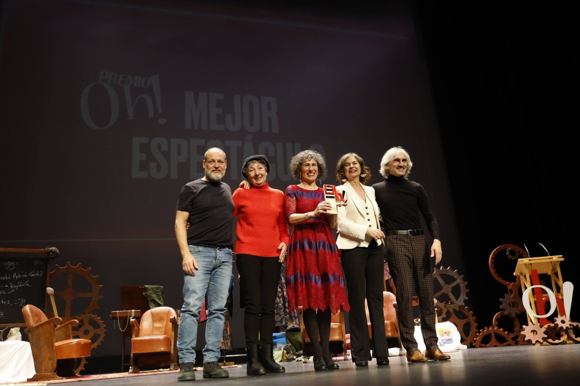 EN IMÁGENES: La entrega de los premios "Oh!" del teatro asturiano