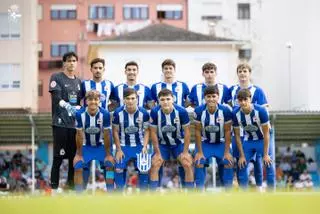 0-1 | El Fabril cae en el último instante ante el Real Madrid Castilla en Cantarrana