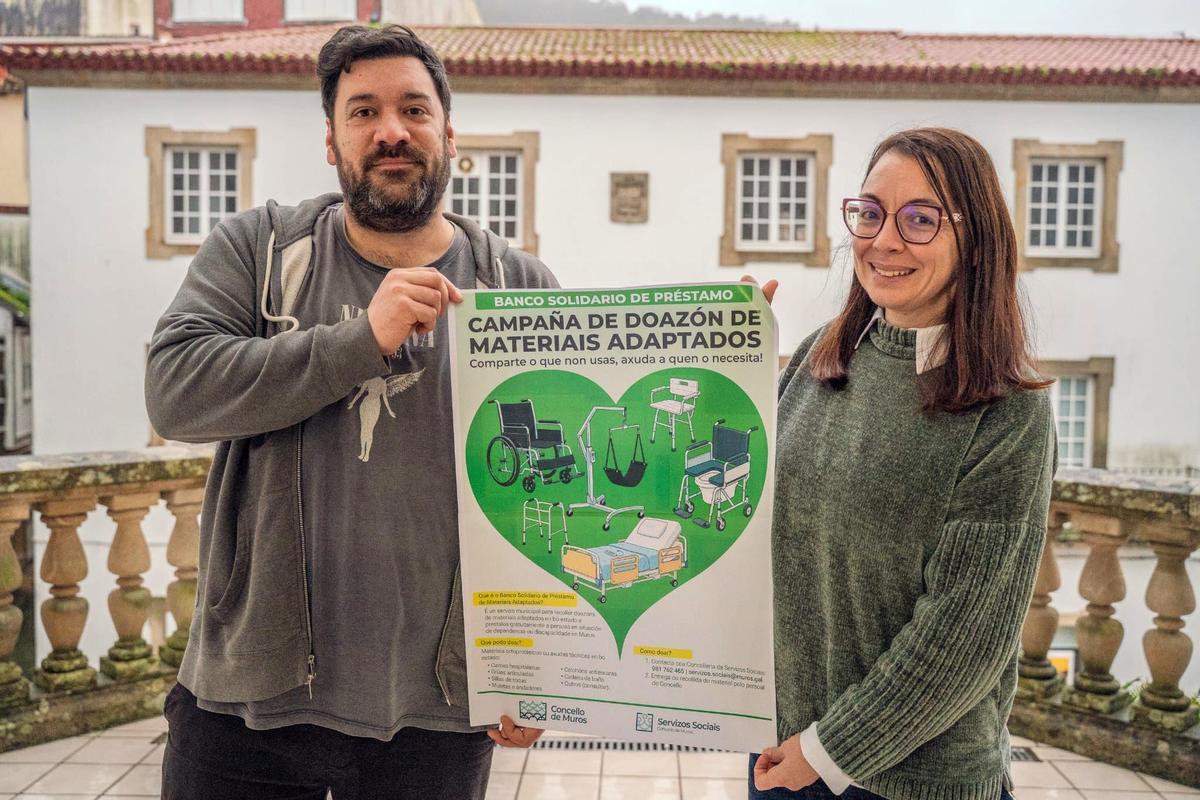 Mario Martínez e María Lago.