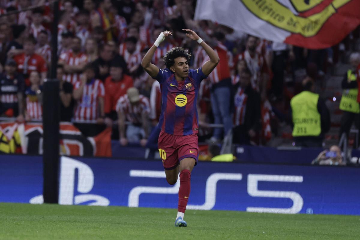 Champions League: Atlético - Barcelona, en imágenes. Champions League: Atlético - Barcelona, en imágenes.