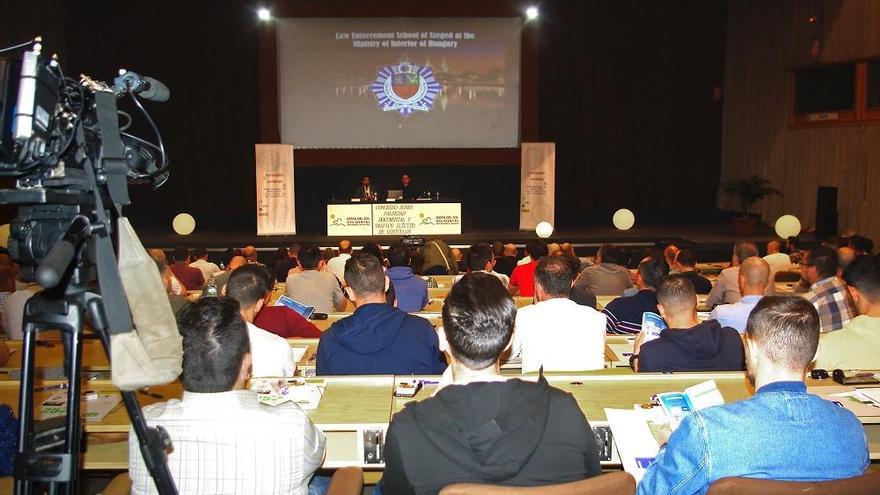 Imagen del congreso de policías en Torremolinos.