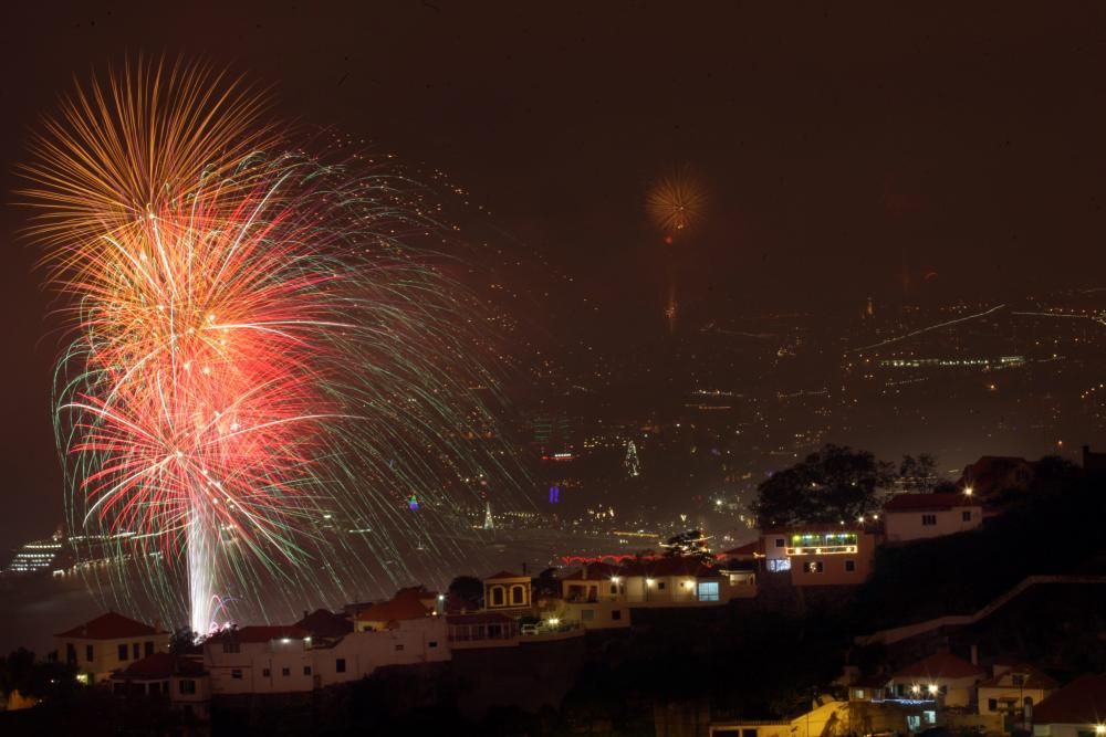 New Year's Eve celebration on Madeira Island