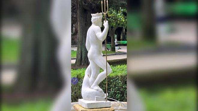 ¿Qué le ocurre al Neptuno del Campo San Francisco?: Estas son las nuevas pesquisas sobre la histórica estatua, en imágenes