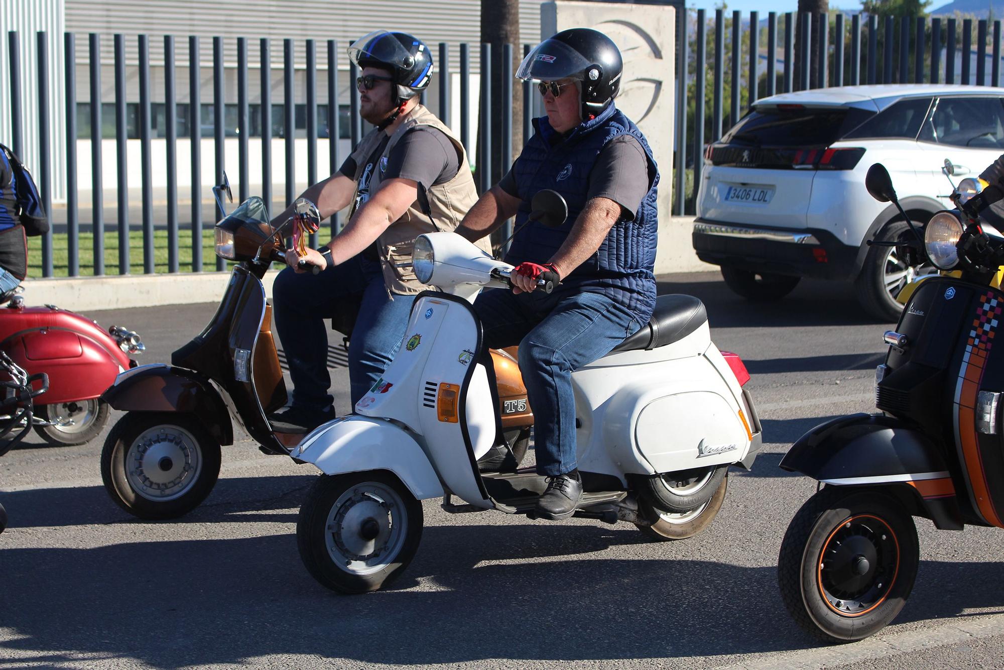 En vespa por la Subbética