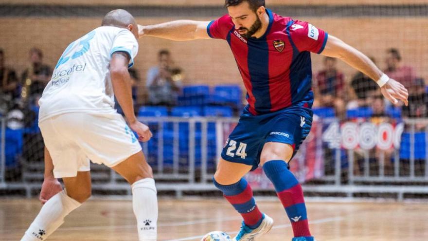 Pedro Toro ha cumplido su primera temporada en el Levante FS.