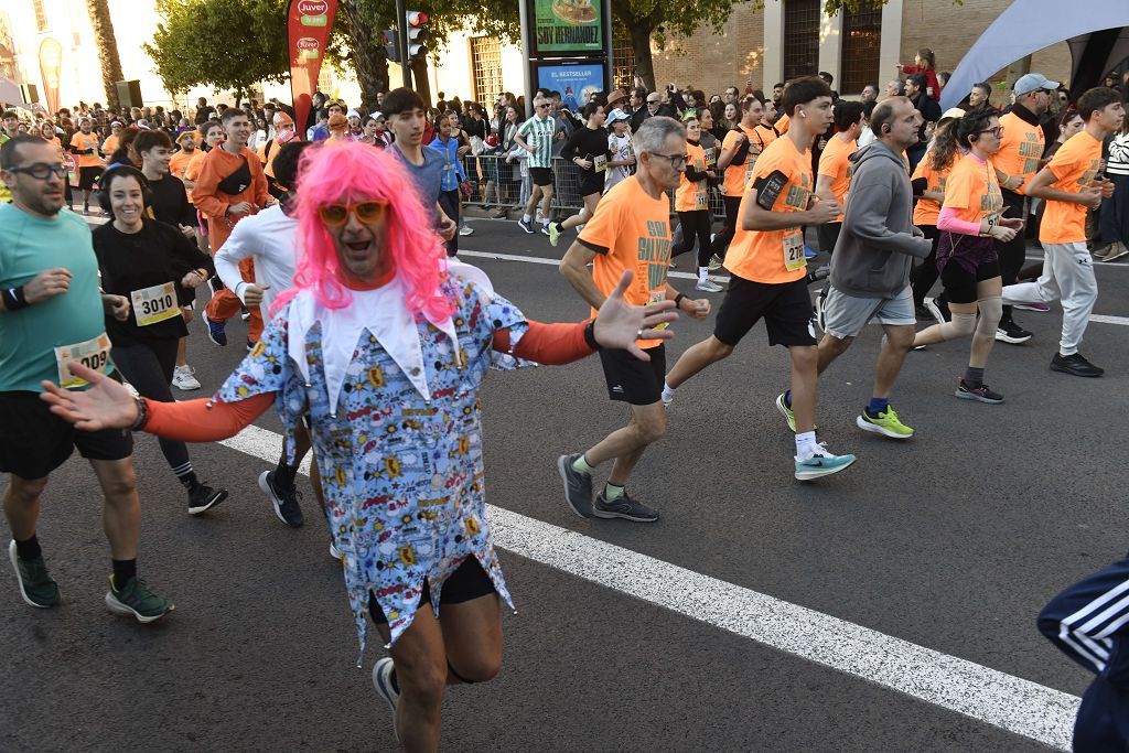 La San Silvestre 2025 en Murcia, en fotografías