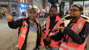 Un refugi ambulant contra les agressions masclistes en la nit de Londres