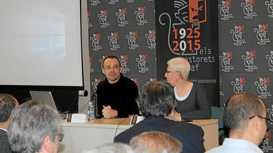 L&#039;actor i director de teatre David Anglès, vinculat als Pastorets, va fer una conferència a les jornades