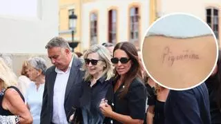 La emotiva palabra asturiana que Paula Echevarría se ha tatuado en homenaje a su padre fallecido: "De tu puño y letra"