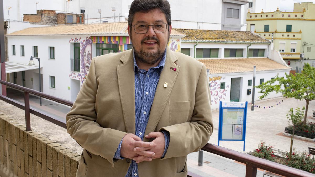 El alcalde de Bellreguard, Àlex Ruiz