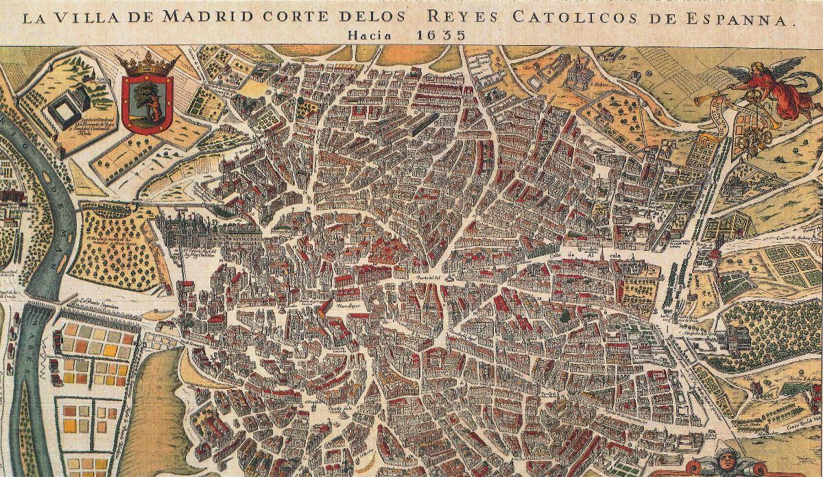El Museo de Historia de Madrid alberga el mapa más antiguo de la capital, un encargo de Felipe IV al cartógrafo Antonio Mancelli.