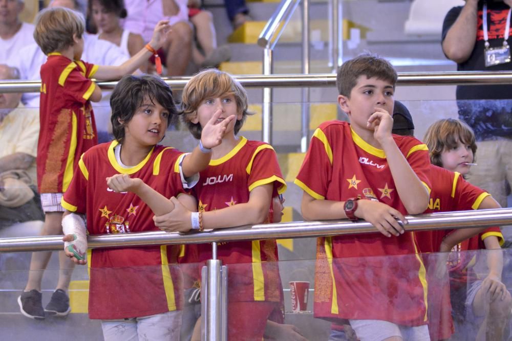 Fiesta en Riazor al ganar España el Europeo