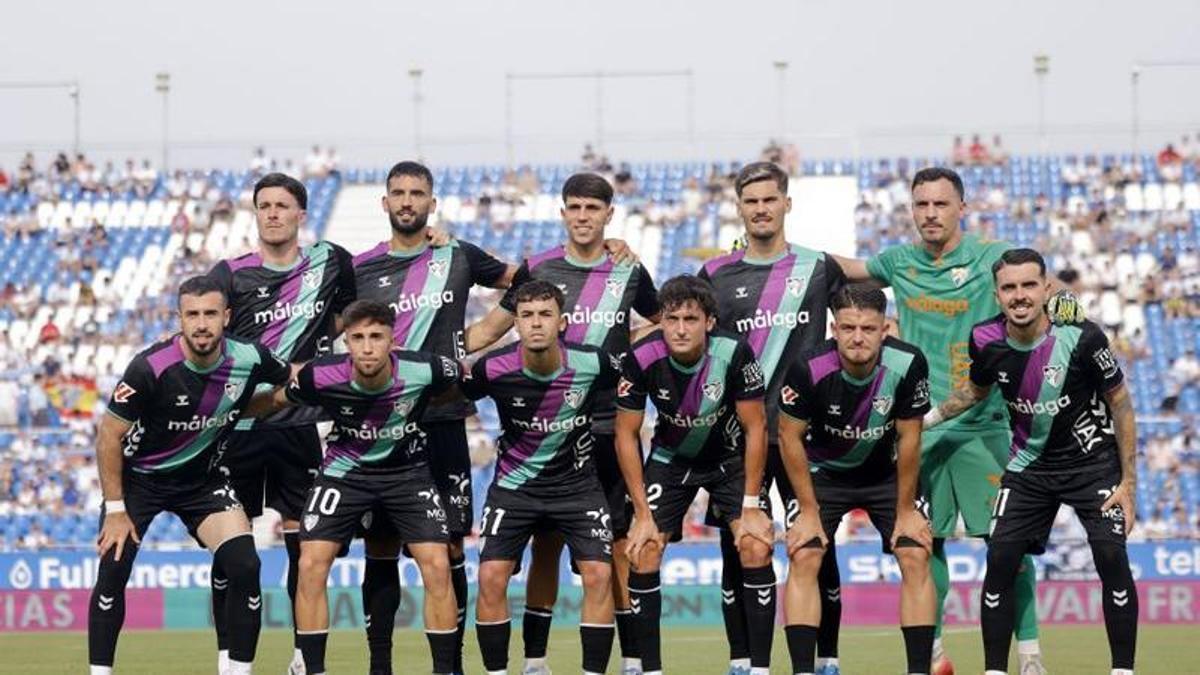 El Málaga CF podría salir con el mismo once que frente a Racing y Zaragoza.