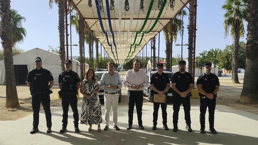 El operativo de seguridad para la Feria del Valle de Lucena incorpora la unidad de drones de la Policía Local