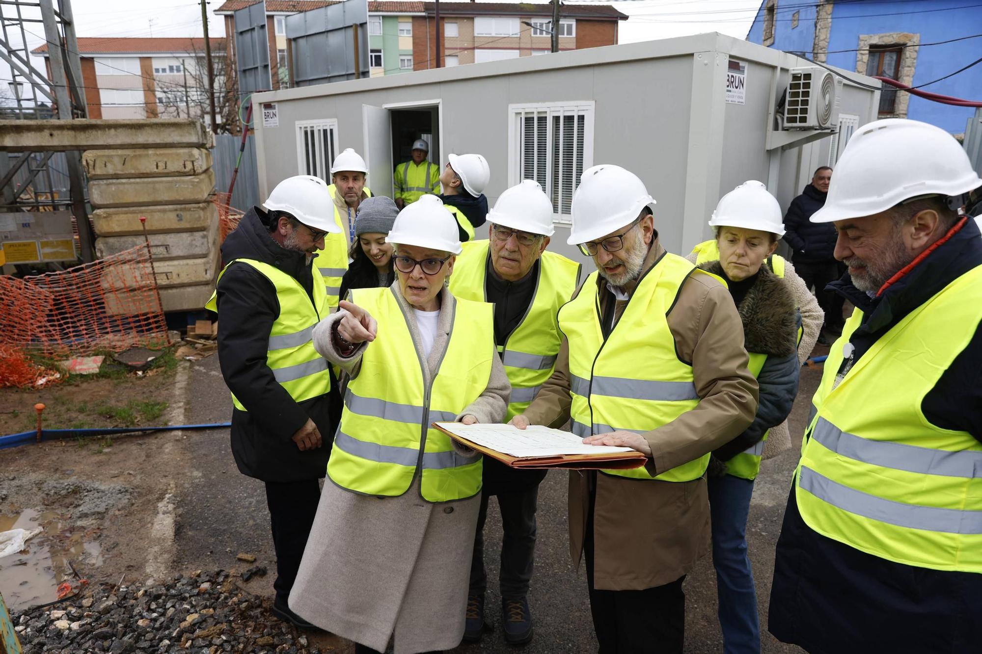 Así avanzan las obras del consultorio de Vega-La Camocha, en imágenes