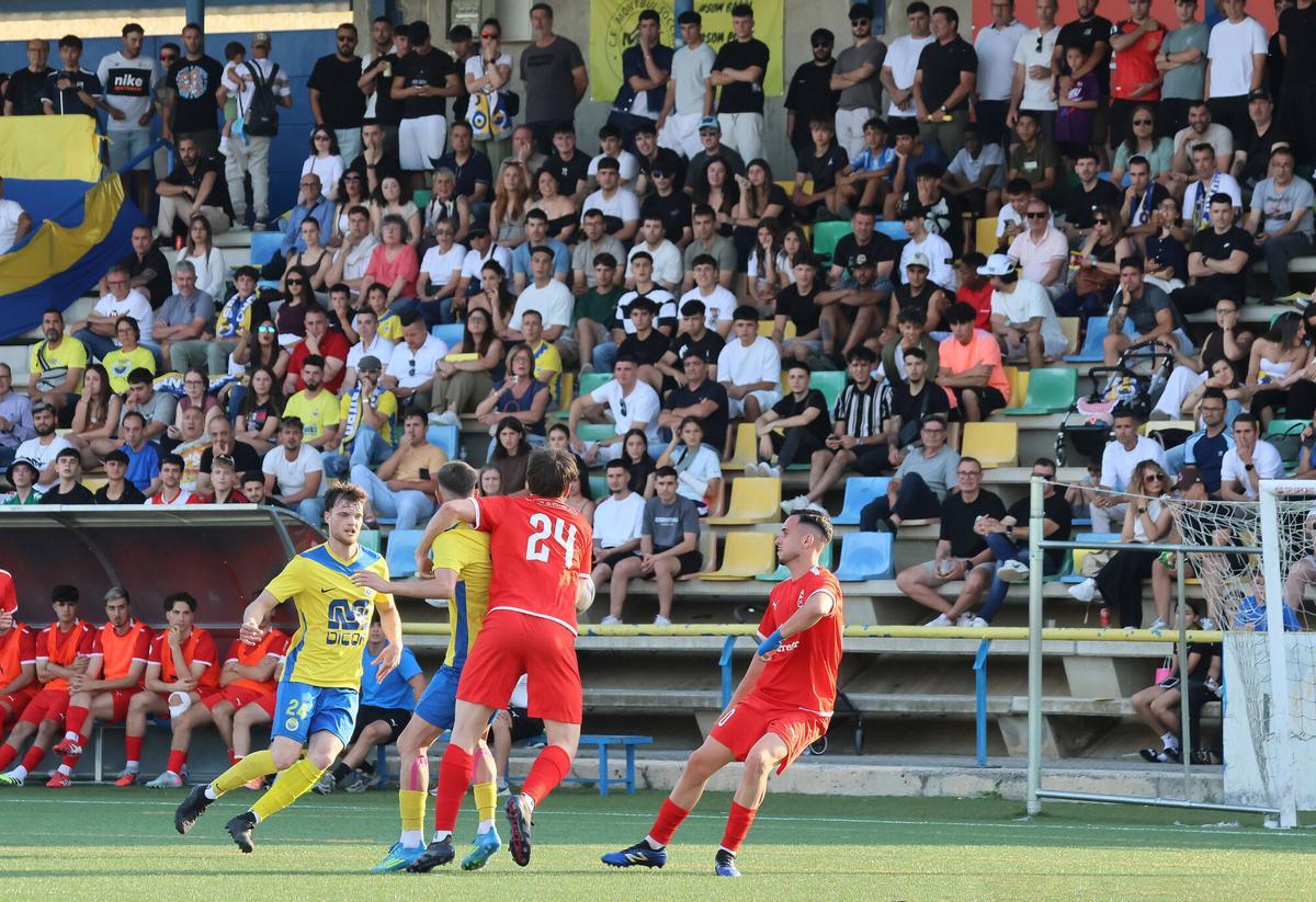 Imatges del partit San Mauro - Prat