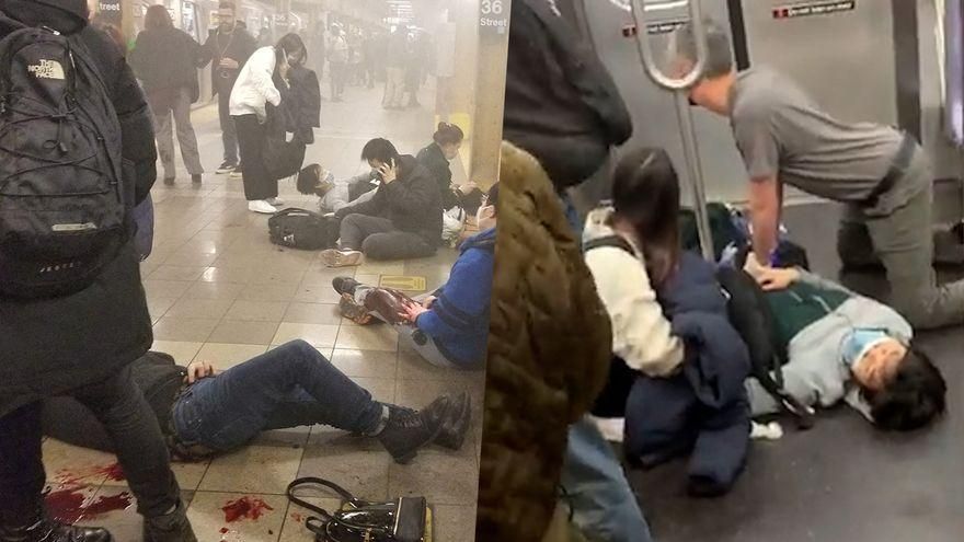 Tiroteo en el Metro de Nueva York.