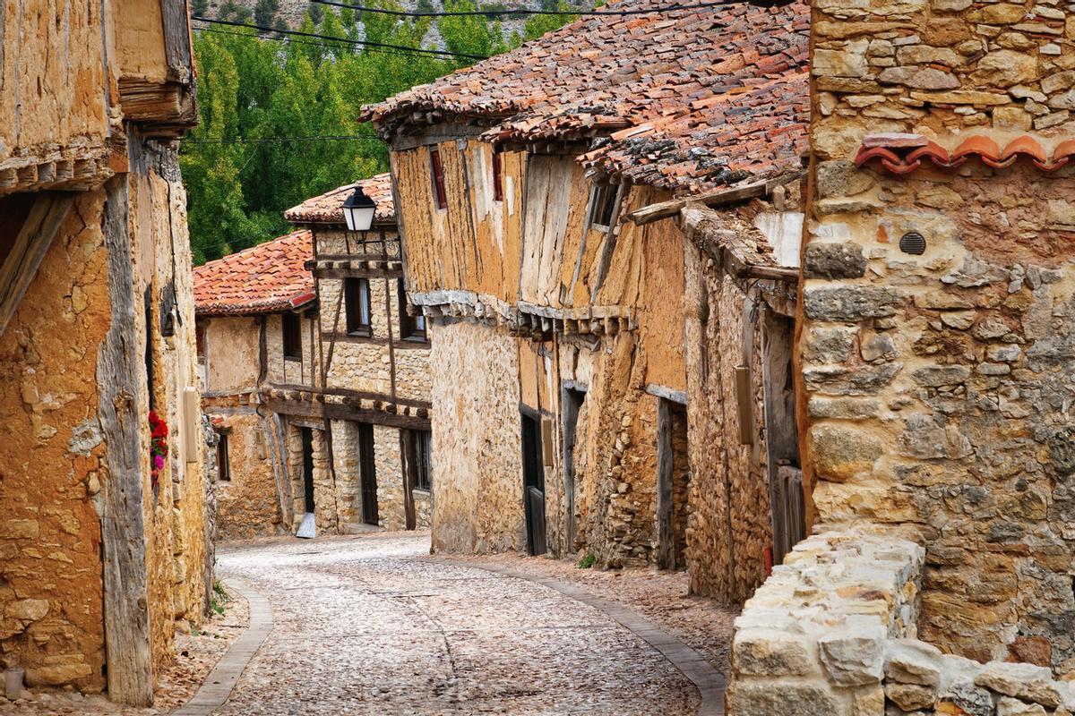Imagen de casas en Calatañazor.