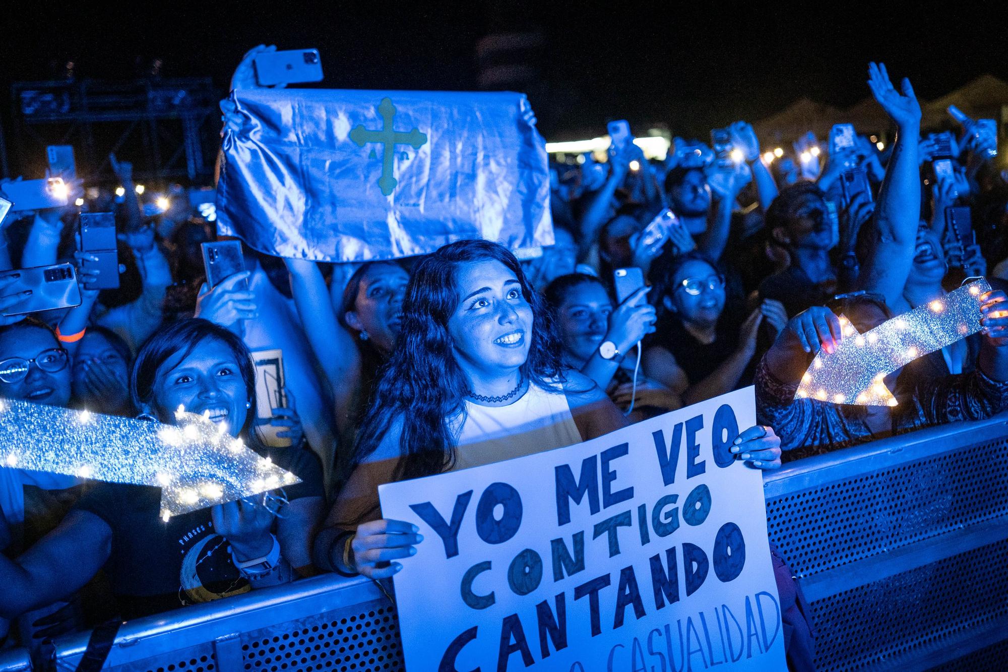 Melendi en concierto