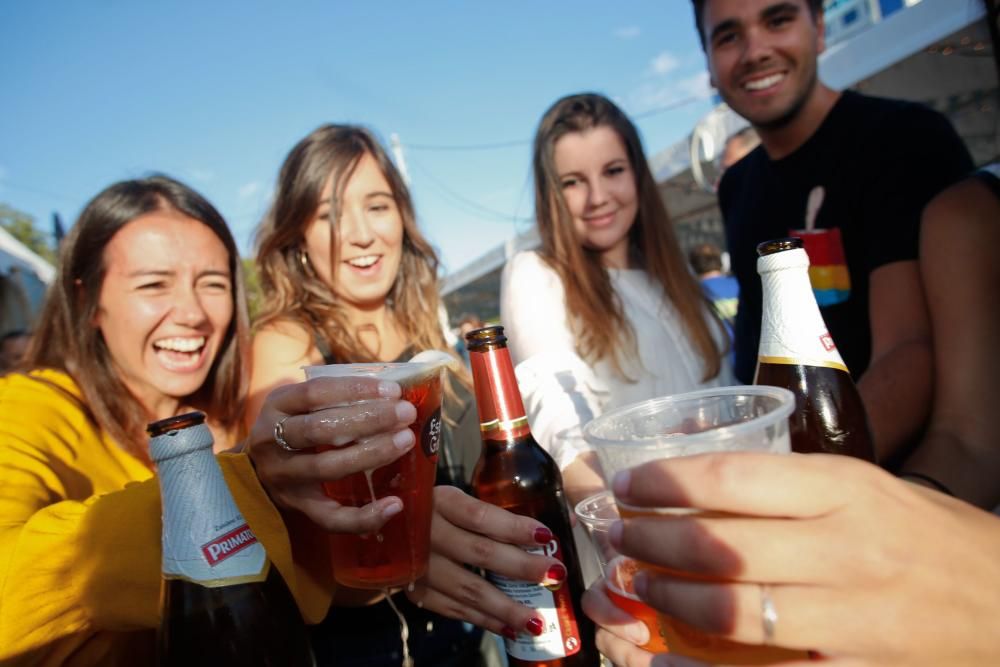 Inauguración del Festival de la cerveza de Avilés