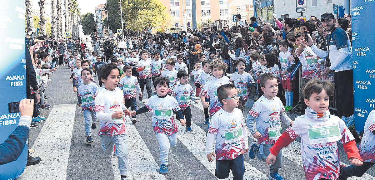 Mini maratón Total Energies Murcia.