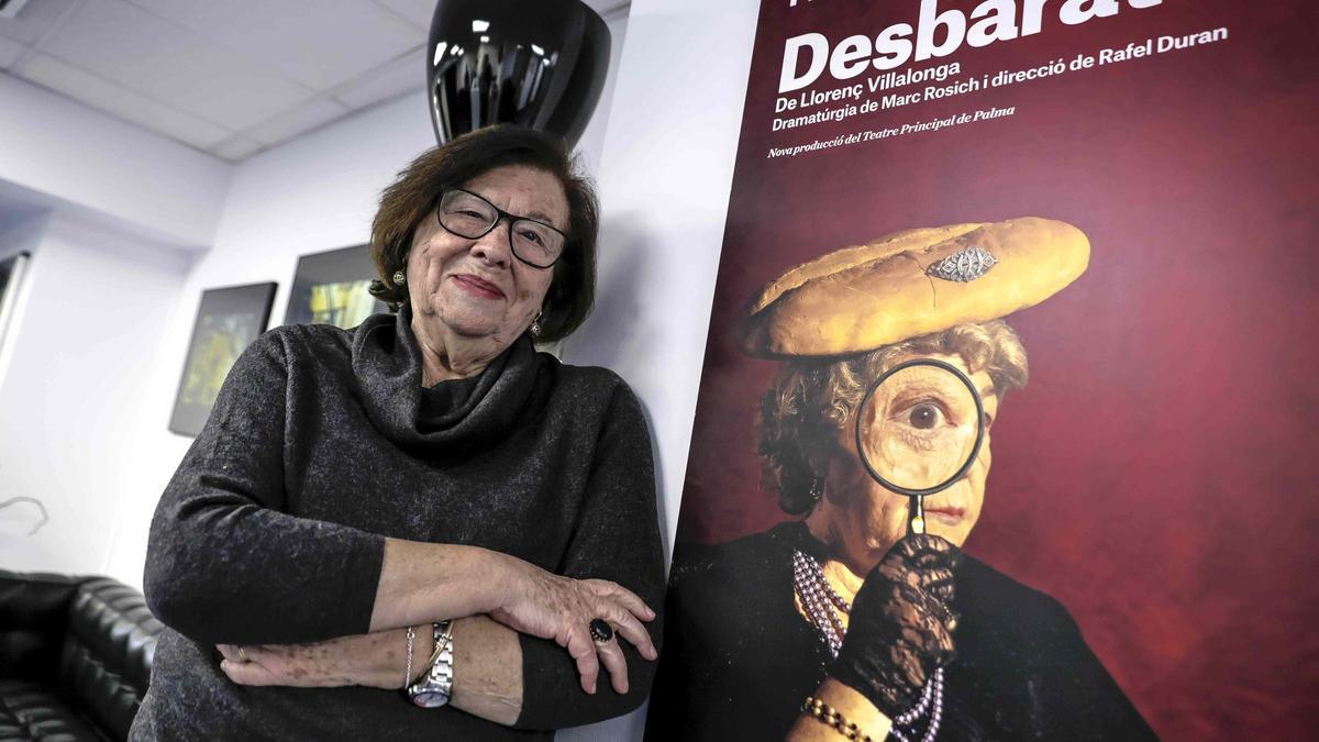 Aina Frau actúa en el Teatre Principal de Palma: "He conseguido lo que soñaba de niña"